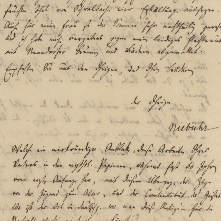 Barthold Georg Niebuhr - Brief - 26.08.1827