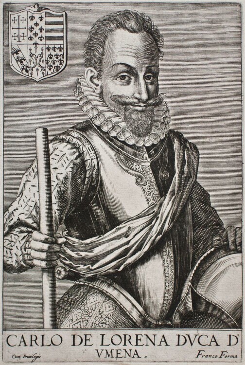 Giacomo Forma Hrsg - Porträt Herzog Karl III von Lothringen - o.J. - Kupferstich