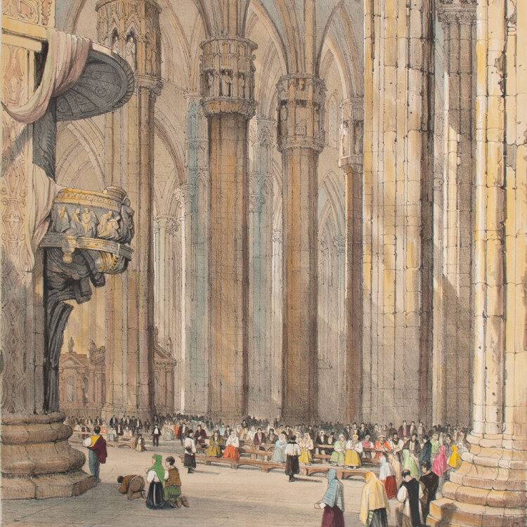 Samuel Prout - Milan - o.J. - Lithografie