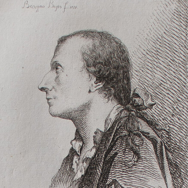 Benigno Bossi - Aus: Opere varie incise da Benigno Bossi - 1758 - Radierung auf Büttenpapier