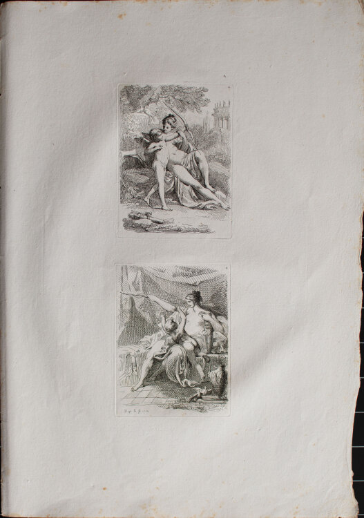 Benigno Bossi - Aus: Opere varie incise da Benigno Bossi - 1774 - Radierung auf Büttenpapier