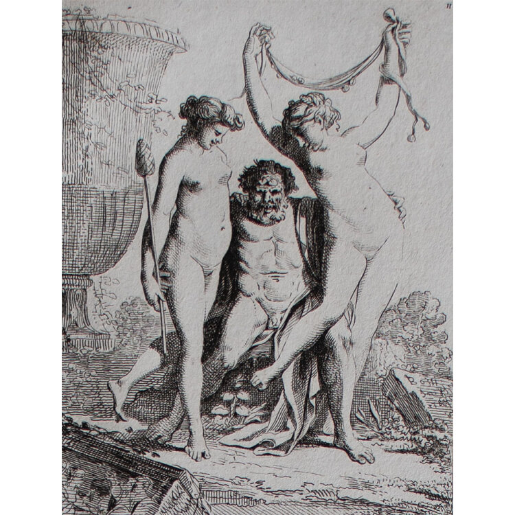 Benigno Bossi - Aus: Opere varie incise da Benigno Bossi - 1757 - Radierung auf Büttenpapier