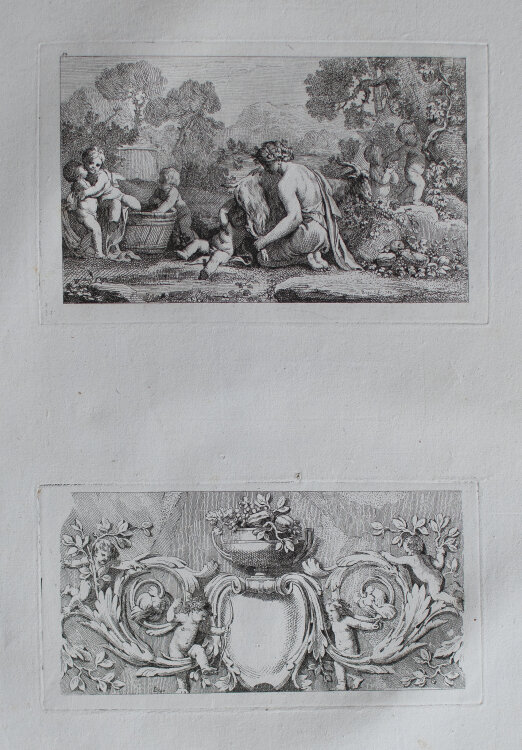 Benigno Bossi - Aus: Opere varie incise da Benigno Bossi - 1783 - Radierung auf Büttenpapier