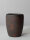 Rolf Walter - Putten - 2004 - Keramikbecher, außenseitig geritzt und matt grau gefasst, innenseitig weiß glasiert