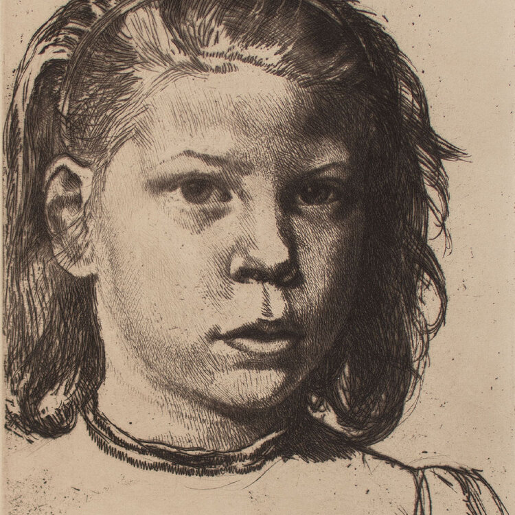 Leopold von Kalckreuth d.J. - Ninne als Kind - 1905 -...