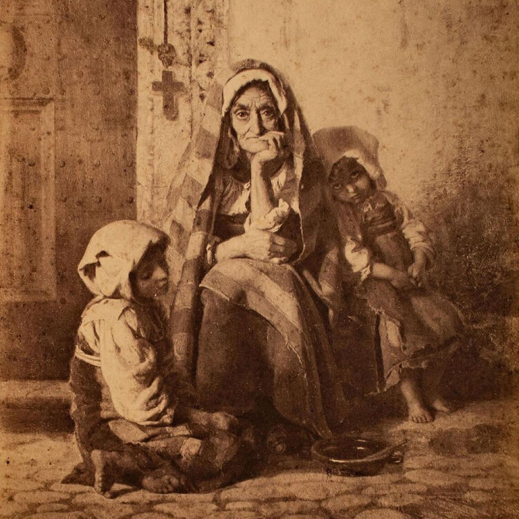 Rudolf Lehmann - Reproduktionsfotografie nach Gemälden - 1857 - Fotografie