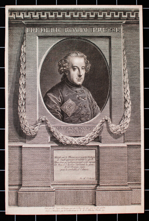 Egid Verhelst II - Porträt Friedrich der Große...