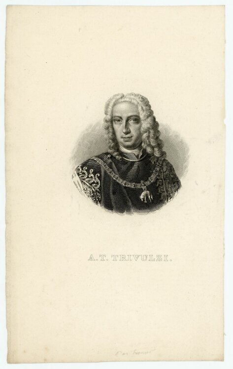 unbekannt - Porträt Antonio Teodoro Trivulzio - o.J....