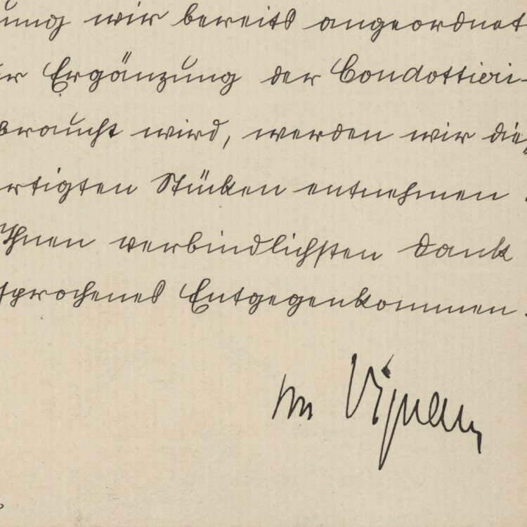 Hippolyt von Vigneau - Brief - 11.05.1907
