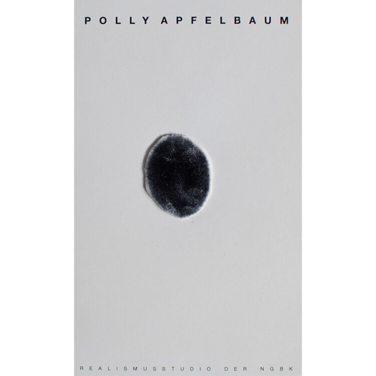 Polly Apfelbaum - Ausstellungseinladung - 1997 - Objekt, Textil und Farbe