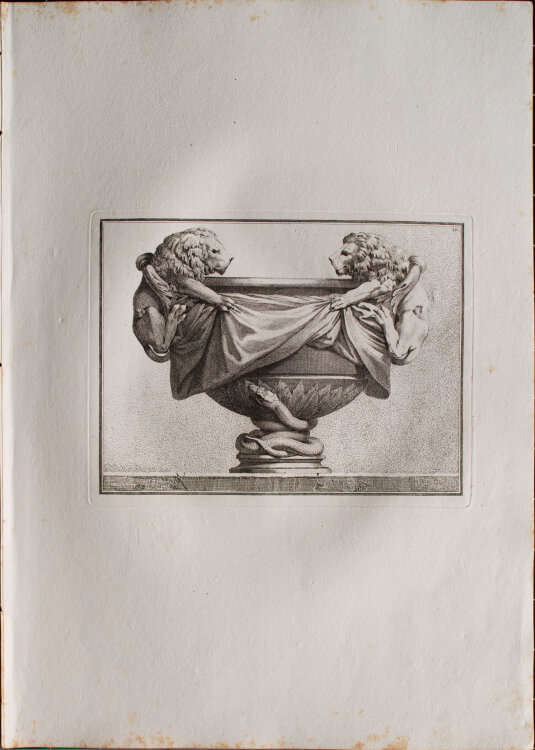 Ennemond Alexandre Petitot - Suite des Vases - o.J. - Radierung auf Büttenpapier