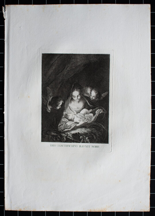Benigno Bossi - Dies sanctificatus illuxit nobis - o.J. - Radierung auf Büttenpapier