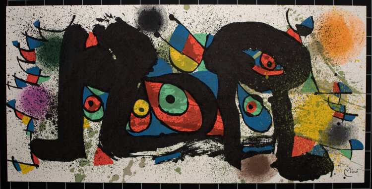 Joan Miro - Les Poussins - o.J. - Farblithografie auf Velinpapier