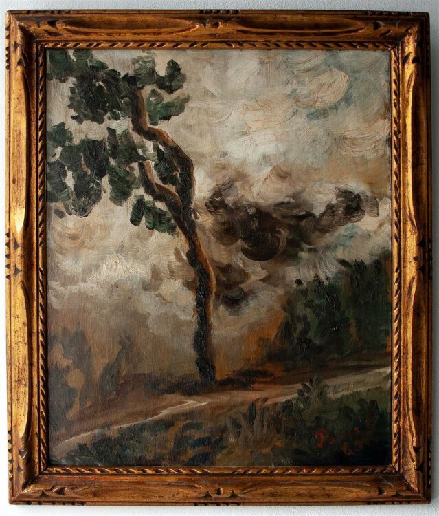 Gustav Wolmar - Landschaft - 1929 - Öl auf Holz