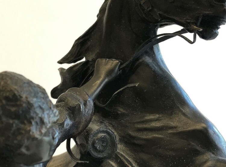 Typagsne - Reiter und Pferd - o.J. - Bronze