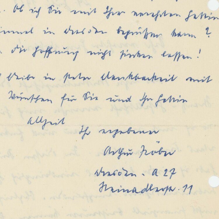 Arthur Tröber - Brief - 24.07.1962