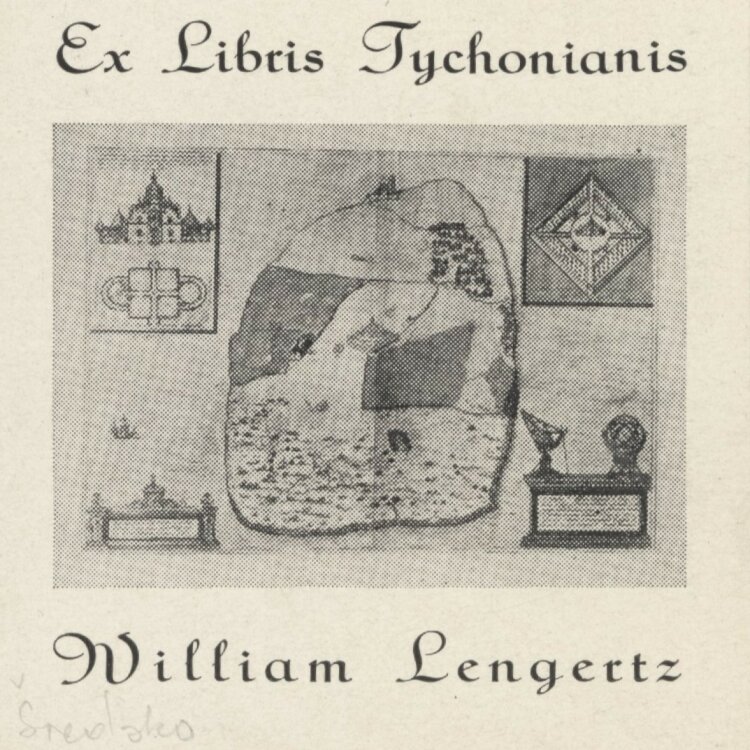 Švédsko - Exlibris - o. J. - Offsetdruck auf Papier mit leichtem Glanz