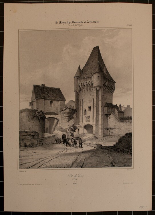 Nicolas M. J. Chapuy - Porte du croux, Nevers -...