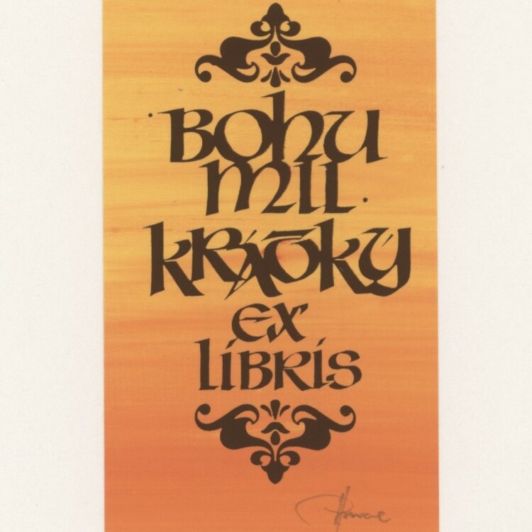 Hannu Paalasmaa - Exlibris - 1983 - Seriegrafie auf Papier.