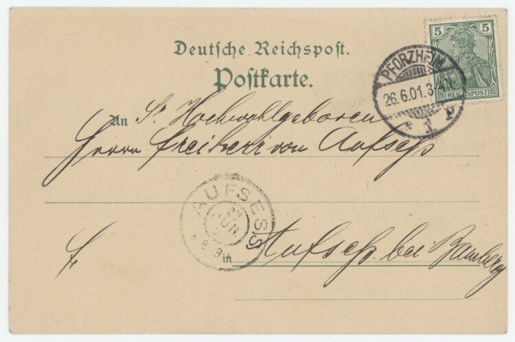 Gebrüder Stark - Quittung - 26.05.1902