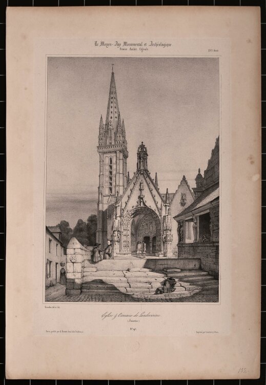 Nicolas M. J. Chapuy - St. Goulven Beinhaus, Landivisiau...