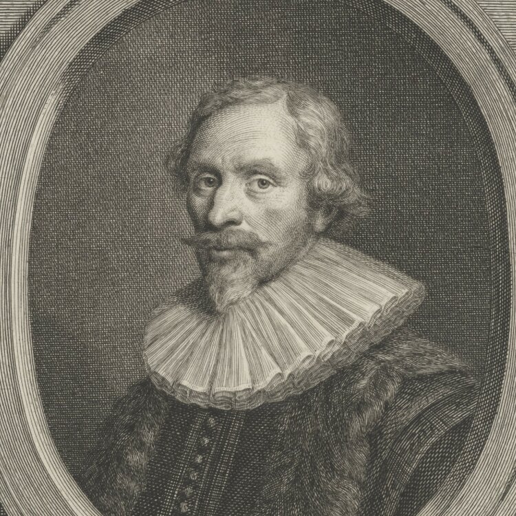 Jacobus Houbraken - Porträt Koenraad van Beuningen - o.J. - Kupferstich