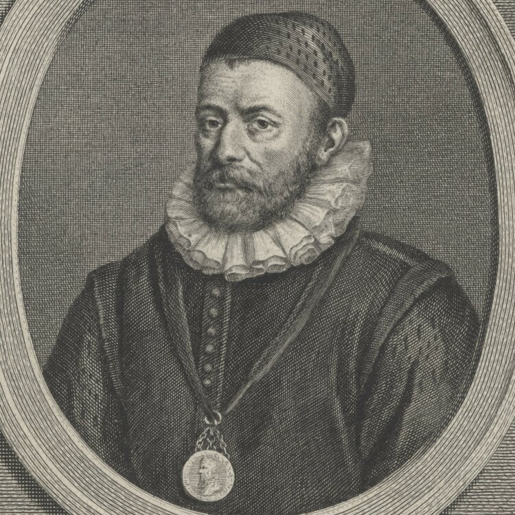 Jacobus Houbraken - Porträt Advokat Paulus Buis -...