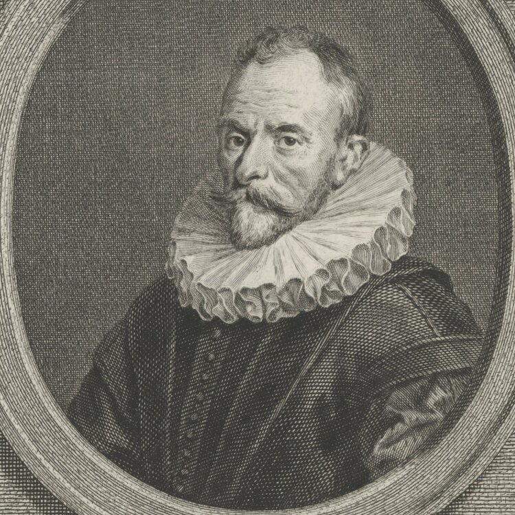 Jacobus Houbraken - Porträt Cornelis van Aarsens - o.J. - Kupferstich