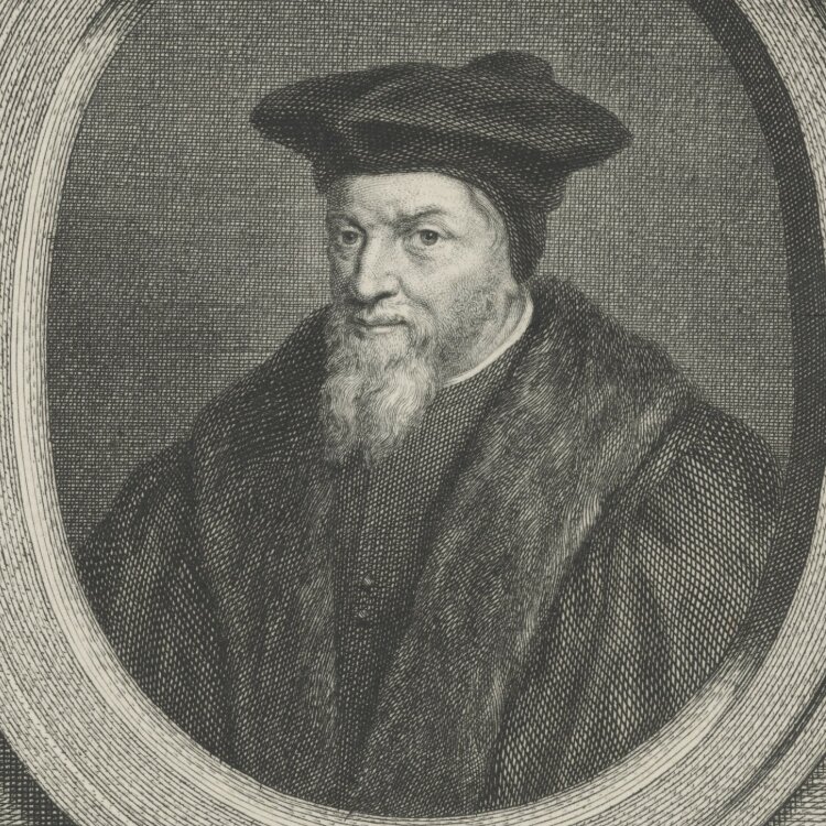 Jacobus Houbraken - Porträt Viglius Zuichemus - o.J. - Kupferstich