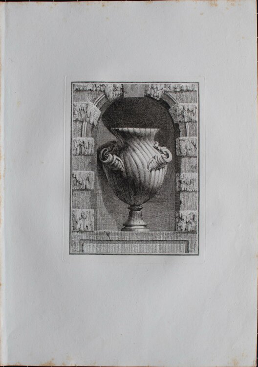 Benigno Bossi - Suite des Vases - o.J. - Radierung auf Büttenpapier