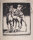 Reinhold Gragert - Beduinen - 1923? - Holzschnitt auf geripptem Papier