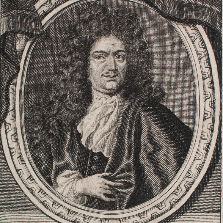 Wolfgang Philipp Kilian - Porträt Heinrich Linck - o.J. - Kupferstich