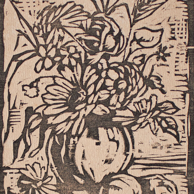 Reinhold Gragert - Blumen und Äpfel - 1923 -...