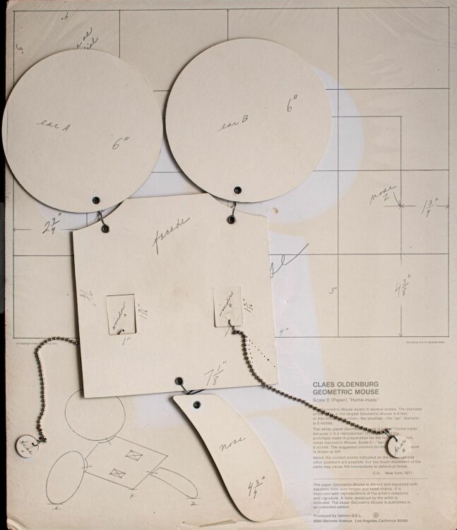 Claes Oldenburg - Geometric Mouse - 1971/77 - Objekt