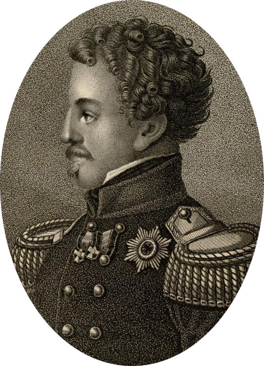 Tobias Falcke - Leopold IV. Friedrich von Anhalt-Dessau - undatiert - Kupferstich