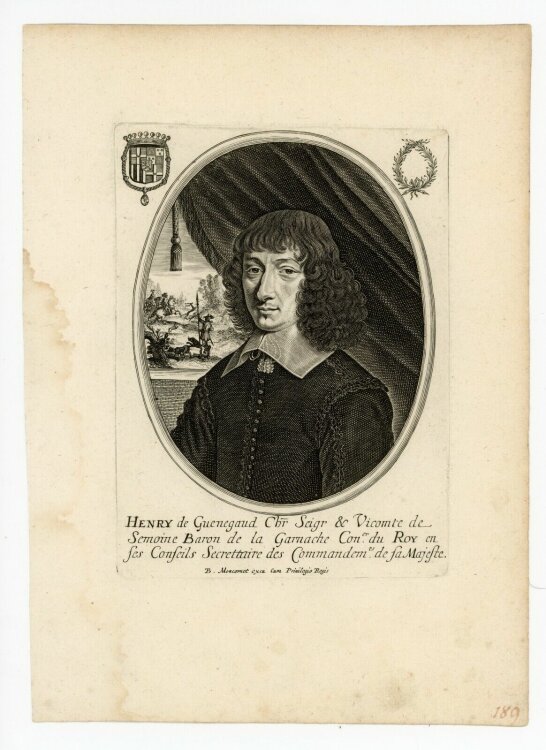 Balthasar Moncornet - Porträt Henri de...