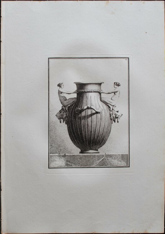 Ennemond Alexandre Petitot - Suite des Vases - 1761 - Radierung auf Büttenpapier