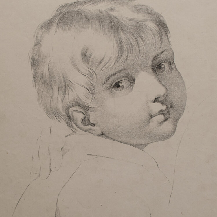 Clemens von Zimmermann - Kinderporträt - um 1839 -...