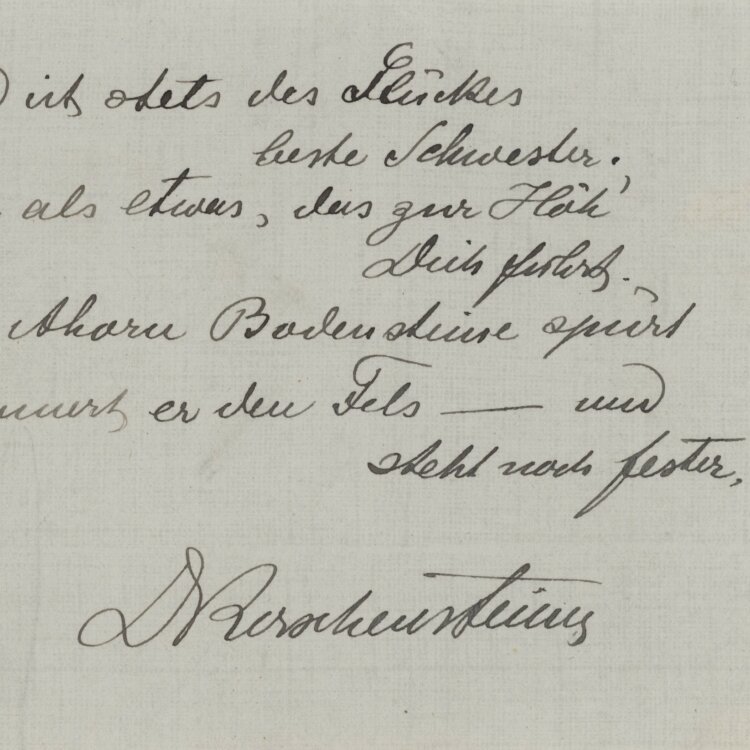 Georg Kerschensteiner - Autograph - 04.11.1922