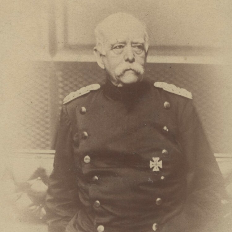 unbekannt - Porträt Otto von Bismarck - 1889 - Fotografie