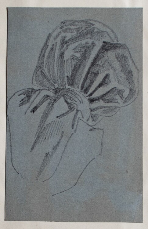 Theodor Volmar - Schleife - Bleistiftzeichnung - o. J.