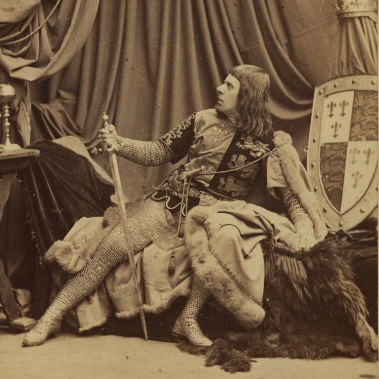 Rudolf Krziwanek - Josef Lewinsky als Richard III. - ca....