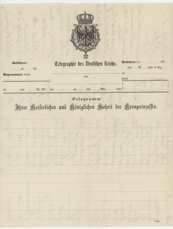 Unbekannt - Notizen - um 1900