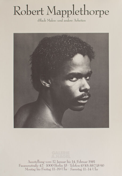 Robert Mapplethorpe - Robert Mapplethorpe Black Males - 1981 - Offset