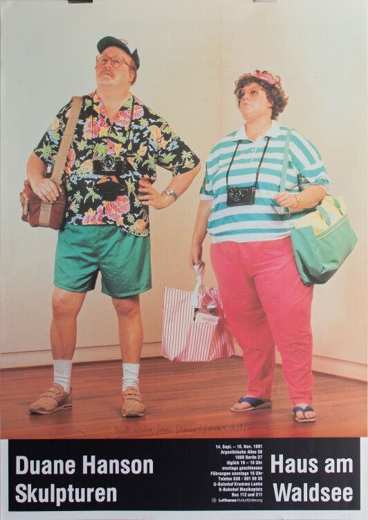 Duane Hanson - Duane Hanson Skulpturen - 1991 - Farboffset