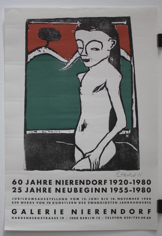 Erich Heckel - 60 Jahre Galerie Nierendorf....