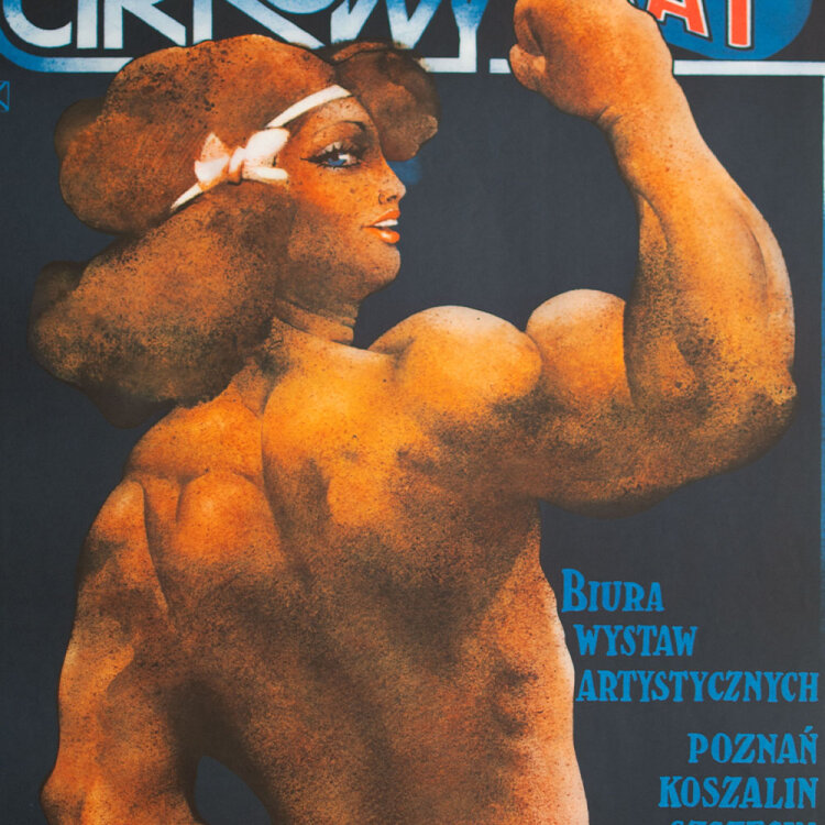 Waldemar Świerzy - CYRK - Zirkus, Plakat - 1977 - Farboffsetdruck