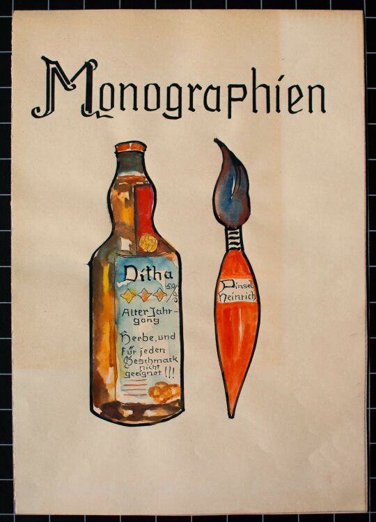 Heinrich Werrmann - Monographien - o. J. - Aquarell, Tusche