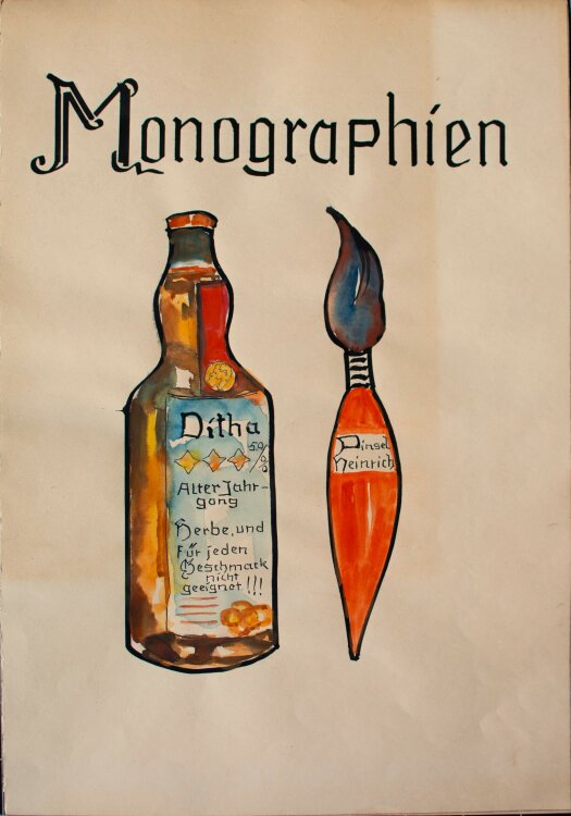 Heinrich Werrmann - Monographien - o. J. - Aquarell, Tusche