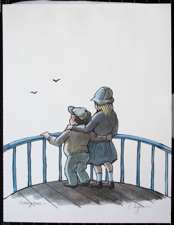 Tomi Ungerer - La passerelle dAzur - o. J. - Offsetlithografie